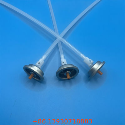 কার্যকারিতা এবং নির্ভরযোগ্যতা প্রদানকারী actuator সঙ্গে বহুমুখী 360 ডিগ্রী এয়ারোসোল ভালভ
