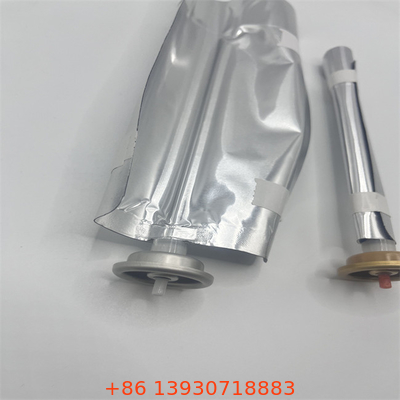 কাস্টমাইজড ক্যাপাসিটি সিলভার ভালভ ব্যাগ চাপ সিলিন্ডার প্যাকেজিং জন্য এয়ারোসোল