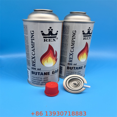 হট পট রান্নার দক্ষতার জন্য 220g এবং 227g ধারণক্ষমতার সোজা দেয়াল বুটান গ্যাস ক্যানিস্টার