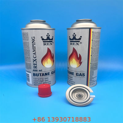 Butane Gas Stove Valve With Red Cover Universal Fit for Butane Cartridges