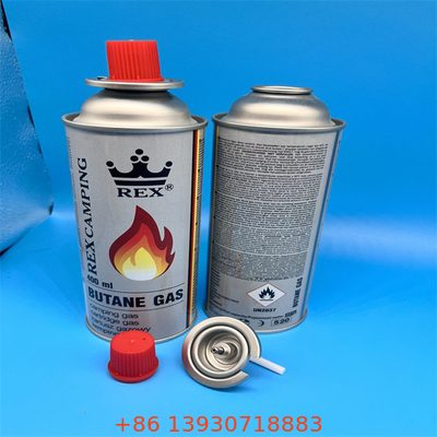 প্রিমিয়াম পুনরায় পূরণযোগ্য বুটান গ্যাস ক্যানস্টার আউটডোর রান্না এবং লিক-প্রুফ নিরাপত্তা ভালভ সহ পোর্টেবল চুলা জন্য