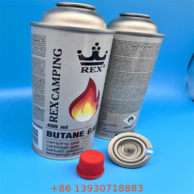 আউটডোর রান্নার যন্ত্রপাতি জন্য 65 X 158 মিমি বুটান গ্যাস ক্যানিস্টার