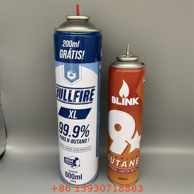 Empty Butane Gas Canisters for Refillingfor Camping Stove Fuel and Lighter Refills