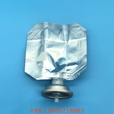 সিলভার সিলিন্ডার আকৃতির কাস্টমাইজড প্লাস্টিকের ভালভ ব্যাগ এয়ারোসল