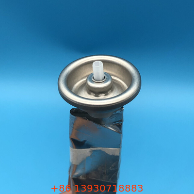 সিলভার সিলিন্ডার আকৃতির কাস্টমাইজড প্লাস্টিকের ভালভ ব্যাগ এয়ারোসল