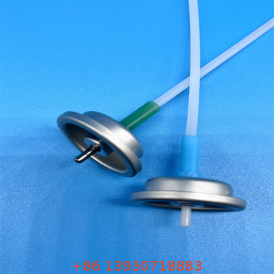 বোতাম চালিত অ্যালুমিনিয়াম actuator সঠিক 150mcl স্প্রে হার জন্য