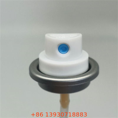 ভ্রমণ-আকারের ব্যক্তিগত যত্নের জন্য অ্যাকচুয়েটর সহ কম্প্যাক্ট টিএসএ-সম্মত অ্যান্টিপারস্পির্যান্ট স্প্রে ভালভ যা চাপ-স্থিতিশীল ফুটোপ্রুফ ডিজাইন বৈশিষ্ট্যযুক্ত