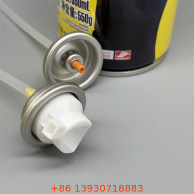 Foam Cleaner Valve And Cap, Aerosol Foam Dispensing Valve Assembly For Household And Industrial Cleaning Spray Application