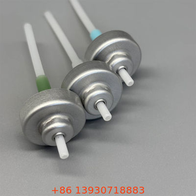 প্লাস্টিকের স্টেম এবং অ্যাকচুয়েটর সহ 20 মিমি পরিমাপকৃত এয়ারোসোল ভালভ