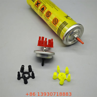 উচ্চ-ক্ষমতা সম্পন্ন লাইটার গ্যাস রিফিল ভালভ, ভারী ব্যবহারের জন্য অ্যাডাপ্টার সহ, উচ্চ চাপ সহনশীলতা সম্পন্ন