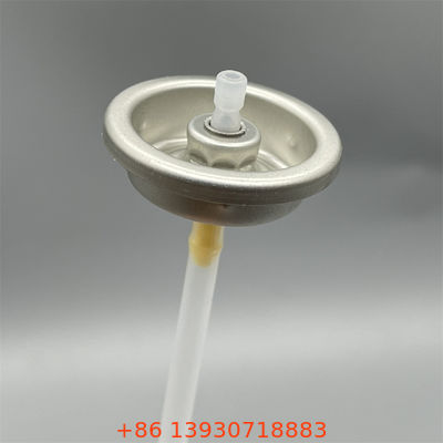 অ্যালুমিনিয়াম ডিওডোরেন্ট স্প্রে ভালভ 53mm প্রাকৃতিক শরীরের স্প্রে জন্য