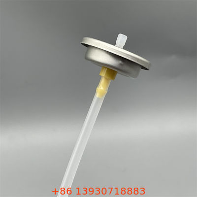 অ্যালুমিনিয়াম ডিওডোরেন্ট স্প্রে ভালভ 53mm প্রাকৃতিক শরীরের স্প্রে জন্য