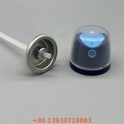 অ্যালুমিনিয়াম ডিওডোরেন্ট স্প্রে ভালভ 53mm প্রাকৃতিক শরীরের স্প্রে জন্য