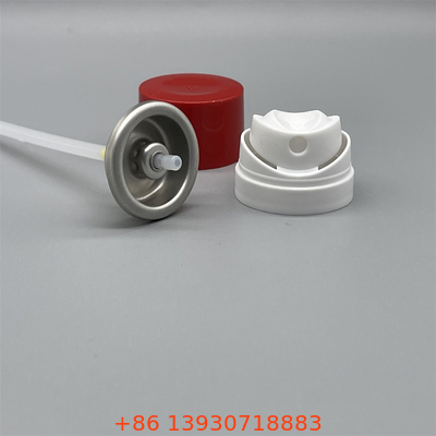 অ্যালুমিনিয়াম ডিওডোরেন্ট স্প্রে ভালভ 53mm শরীরের প্রয়োগের জন্য
