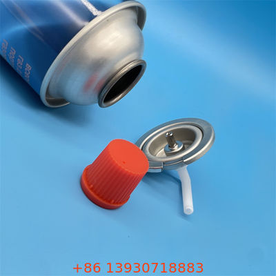 বিউটেন গ্যাস কার্তুজ ভালভ পোর্টেবল ফুয়েল ক্যানিস্টার ভালভ ইউনিভার্সাল ফিট ক্যাম্পিং স্টোভের জন্য