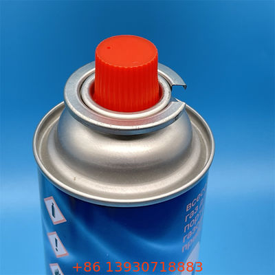 বিউটেন গ্যাস কার্তুজ ভালভ পোর্টেবল ফুয়েল ক্যানিস্টার ভালভ ইউনিভার্সাল ফিট ক্যাম্পিং স্টোভের জন্য