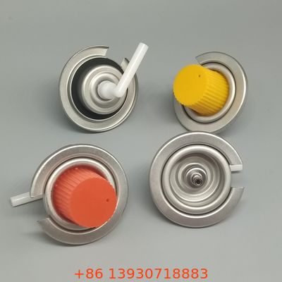 উচ্চ চাপের বুটান গ্যাস কার্টিজ ভালভ পোর্টেবল বার্নারগুলির সাথে সামঞ্জস্যপূর্ণ