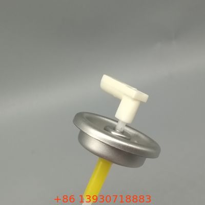  Elegant Metered Aerosol Valve for Premium Haircare Sprays with Fine Mist and Controlled Output