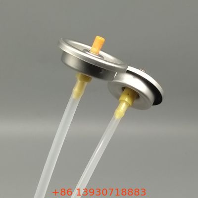 Gentle and Wide-Angle Aerosol Spray Air Freshener Valve for Fabric and Upholstery Refreshing Products with Non-Staining Formulation.