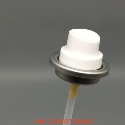 Heavy-Duty and Chemical-Resistant Aerosol Spray Air Freshener Valve for Industrial Odor Neutralization with High-Capacity Flow.