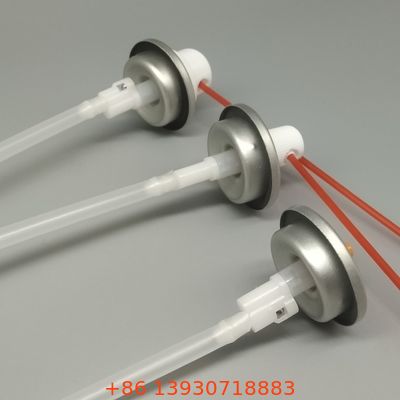 এয়ারোসোল ক্যানগুলির জন্য উল্টো স্প্রে করার জন্য ৩৬০ স্প্রে ভালভ সিস্টেম