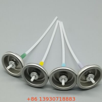 এয়ার ফ্রেশনার স্প্রে এবং গন্ধ নিয়ন্ত্রণের জন্য অ্যাকচুয়েটর সহ অ্যারোসল মিটারিং ভালভ