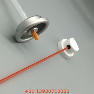 পেনিট্রেটিং তেলের জন্য লিক-প্রুফ ক্রাইম্প সিল ডিজাইন সহ অ্যারোসোল WD-40 স্প্রে ভালভ