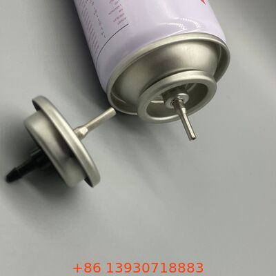 1 ইঞ্চি হালকা গ্যাস রিফিল এয়ারোসোল ভালভ গ্রাহক গ্যাস এবং ইউটিলিটি পণ্য জন্য