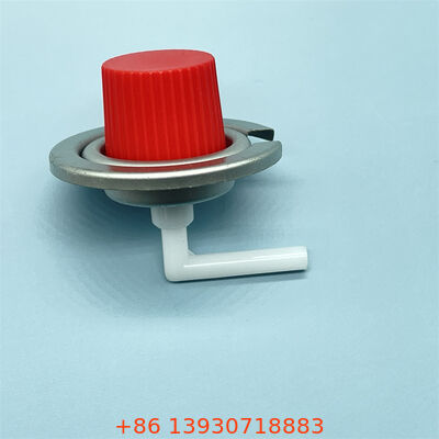 লিক-প্রুফ সহ পোর্টেবল চুলা এবং টর্চগুলির জন্য উচ্চ নির্ভুলতা বুটান গ্যাস ক্যানিস্টার এয়ারোসোল ভালভ