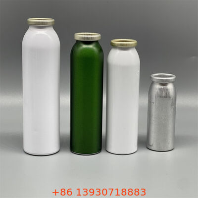 প্রসাধনী ও ঔষধ ব্যবহারের জন্য ছিদ্র-প্রমাণ এবং হালকা ডিজাইনের টেকসই ২০মিমি নেক ব্যাসযুক্ত অ্যালুমিনিয়াম অ্যারোসল ক্যান