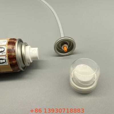 অবশিষ্টাংশ-মুক্ত পারফরম্যান্স এবং 360 ডিগ্রি অপারেশন সহ শুকনো শ্যাম্পু জন্য আল্ট্রা-ফাইন মিস্ট নোজেল এয়ারোসোল ভালভ