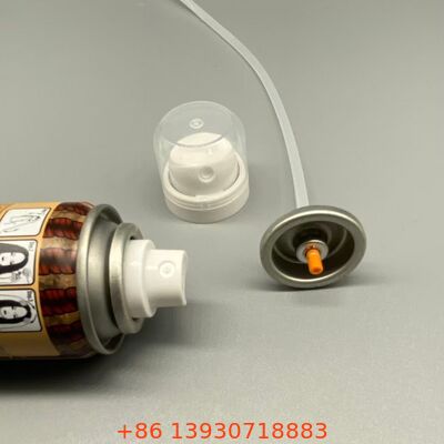 অবশিষ্টাংশ-মুক্ত কর্মক্ষমতা এবং 360 ডিগ্রি অপারেশন জন্য আল্ট্রা-ফাইন নিগল নোজেল এয়ারোসোল স্প্রে ভালভ