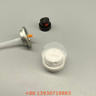 অবশিষ্টাংশ-মুক্ত কর্মক্ষমতা এবং 360 ডিগ্রি অপারেশন জন্য আল্ট্রা-ফাইন নিগল নোজেল এয়ারোসোল স্প্রে ভালভ