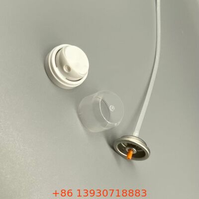 ধ্রুব শ্যাম্পু এয়ারোসোল স্প্রে ভালভ ধ্রুবক এটমাইজেশন, স্থিতিশীল প্রবাহ হার, এবং অবশিষ্টাংশ মুক্ত কর্মক্ষমতা সহ