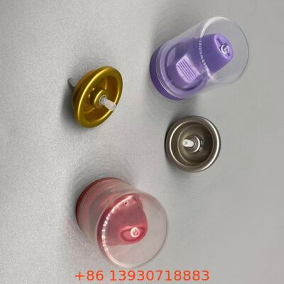 জারা-প্রতিরোধী অ্যালুমিনিয়াম এবং ৩৬০-ডিগ্রী কার্যকারিতা সহ ইনভার্টেড ডিসপেন্সিং সিস্টেম অ্যারোসল হেয়ার মুজ ভালভ