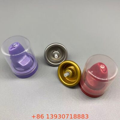 জারা-প্রতিরোধী অ্যালুমিনিয়াম এবং ৩৬০-ডিগ্রী কার্যকারিতা সহ ইনভার্টেড ডিসপেন্সিং সিস্টেম অ্যারোসল হেয়ার মুজ ভালভ