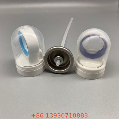 সানস্ক্রিন এয়ারোসোল ভালভ হাইজিয়ানিক কভার ফুটো-প্রমাণ সিল এবং সূর্য সুরক্ষা স্প্রে জন্য 360 ডিগ্রী অপারেশন সঙ্গে