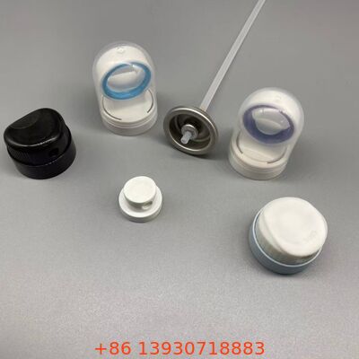 নিয়ন্ত্রিত আউটপুট প্রযুক্তি সহ অ্যারোসোল সানস্ক্রিন স্প্রে ভালভ, ব্লক-প্রতিরোধী নল এবং 360 ডিগ্রি অপারেশন