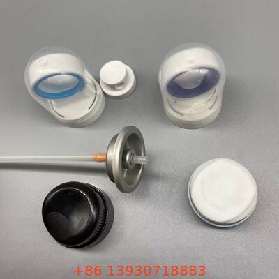 সানস্ক্রিন এয়ারোসোল ভালভ হাইজিয়ানিক কভার ফুটো-প্রমাণ সিল এবং সূর্য সুরক্ষা স্প্রে জন্য 360 ডিগ্রী অপারেশন সঙ্গে