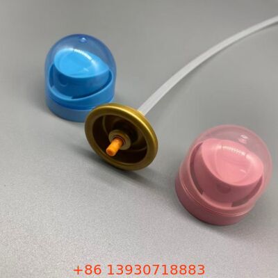 ডিওডোর্যান্ট এবং সুগন্ধি অ্যাপ্লিকেশনের জন্য 360 ডিগ্রি বিতরণ, ফুটো-প্রমাণ সিল এবং এক ইঞ্চি আকারের সাথে এয়ারোসল বডি স্প্রে ভালভ