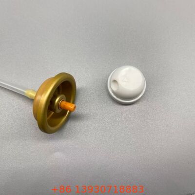 ডিওডোর্যান্ট এবং সুগন্ধি অ্যাপ্লিকেশনের জন্য 360 ডিগ্রি বিতরণ, ফুটো-প্রমাণ সিল এবং এক ইঞ্চি আকারের সাথে এয়ারোসল বডি স্প্রে ভালভ