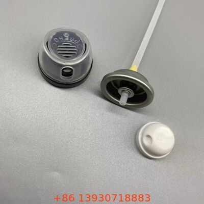 ৩৬০° ডিসপেনসিং টেকনোলজি এবং স্ট্যান্ডার্ড অ্যালুমিনিয়াম ক্যানের জন্য ইউনিভার্সাল ফিট সহ ফুটো-প্রমাণ এবং ব্লক-প্রতিরোধী এয়ারোসল বডি স্প্রে ভালভ