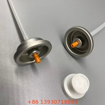 চুলের আঠালো এবং আঠালো জন্য যথার্থ কুয়াশা বিরোধী বন্ধন অগ্রভাগ এবং রাসায়নিক প্রতিরোধী নির্মাণ সঙ্গে পেশাদারী এয়ারোসল স্প্রে ভালভ