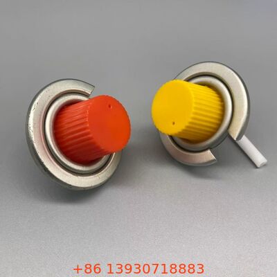 পোর্টেবল রান্নার সরঞ্জামের জন্য ধ্রুবক প্রবাহ নিয়ন্ত্রণ সহ এক ইঞ্চি ফুটো-প্রমাণ এয়ারোসোল বুটান ভালভ