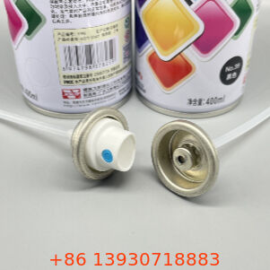 রঙের সাথে মিলে যাওয়া লেপযুক্ত মহিলা পেইন্ট স্প্রে ভালভ এবং অ্যাকুয়েটর সেট ফেইড এবং স্ক্র্যাচ প্রতিরোধের সাথে ইনস্টল করার জন্য প্রস্তুত