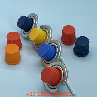 উচ্চ-স্থায়িত্ব 1" আউটডোর স্টোভ ভালভ লাল প্রতিরক্ষামূলক ক্যাপ সহ