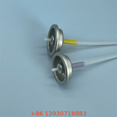 ফার্মাসিউটিক্যালস এবং কসমেটিকসের জন্য রাসায়নিক-প্রতিরোধী নির্ভুল ডিসপেন্সিং সহ ১-ইঞ্চি মিটারযুক্ত অ্যারোসল স্প্রে ভালভ