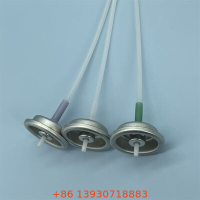 পরিমাপযুক্ত ডিসপেন্সিং সিস্টেম এবং কাস্টমাইজযোগ্য অ্যাকচুয়েটর রঙ সহ ১ ইঞ্চি মিটারযুক্ত অ্যারোসল ভালভ