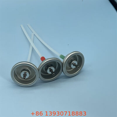 ১ ইঞ্চি ধাতব স্টেম মিটারড এয়ারোসোল ভালভ ফার্মাসিউটিক্যালস এবং কসমেটিক্সের জন্য রাসায়নিক-প্রতিরোধী সুনির্দিষ্ট ডোজ সহ