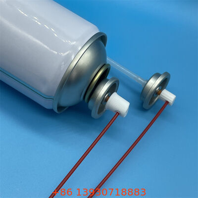 লুব্রিকেন্ট স্প্রে ক্যানগুলির অনুপ্রবেশের জন্য যথার্থ এয়ারোসোল ভালভ